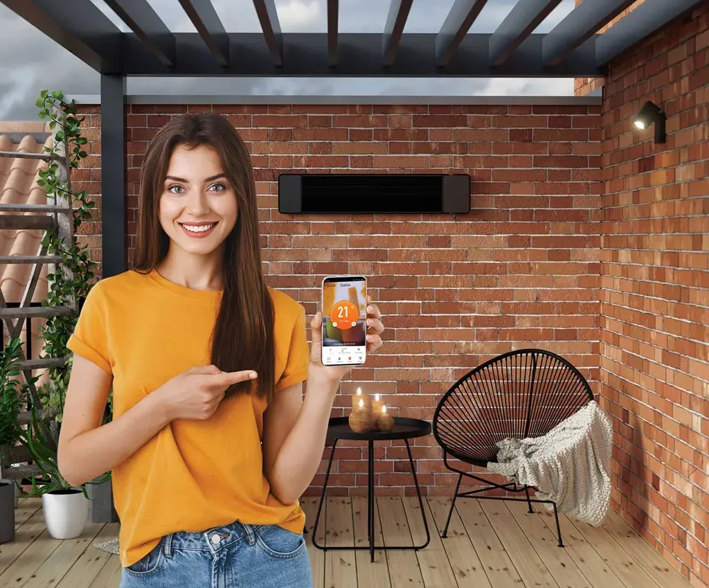 Infracrvena grijalica za vanjsku upotrebu